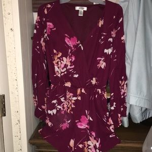 A floral romper